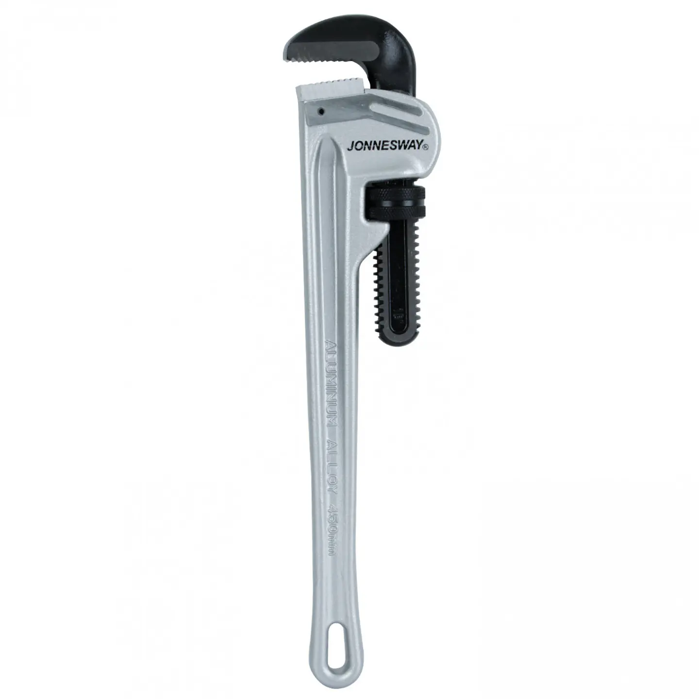 Llave Stillson de aluminio Jonnesway W28A18 – 18 pulgadas 2