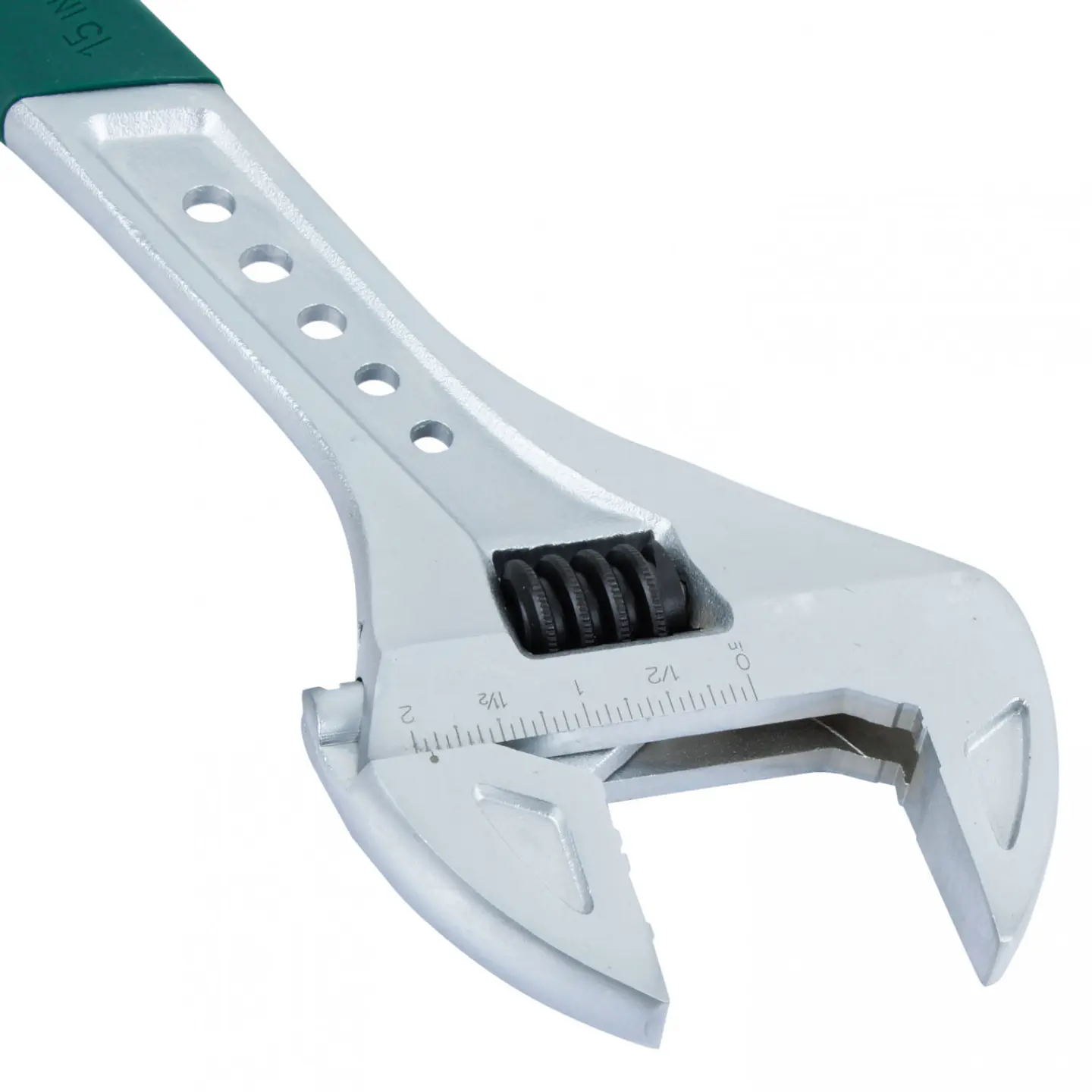 Llave francesa Jonnesway W27AT15 – 15 pulgadas con mango de goma 4