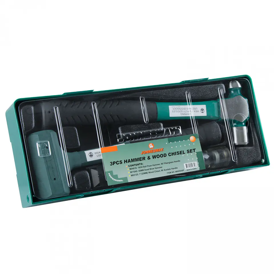Juego de martillos y cincel Jonnesway M08503SP – 3 piezas 1