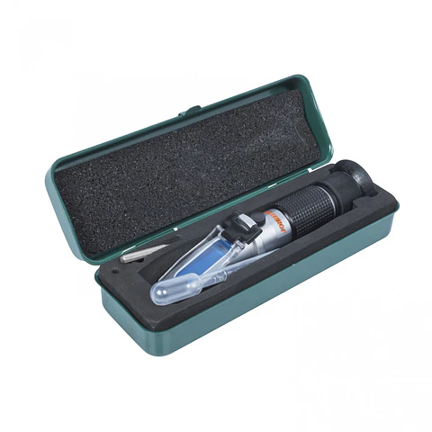 Refractómetro portátil Jonnesway AE300154 para refrigerante y batería