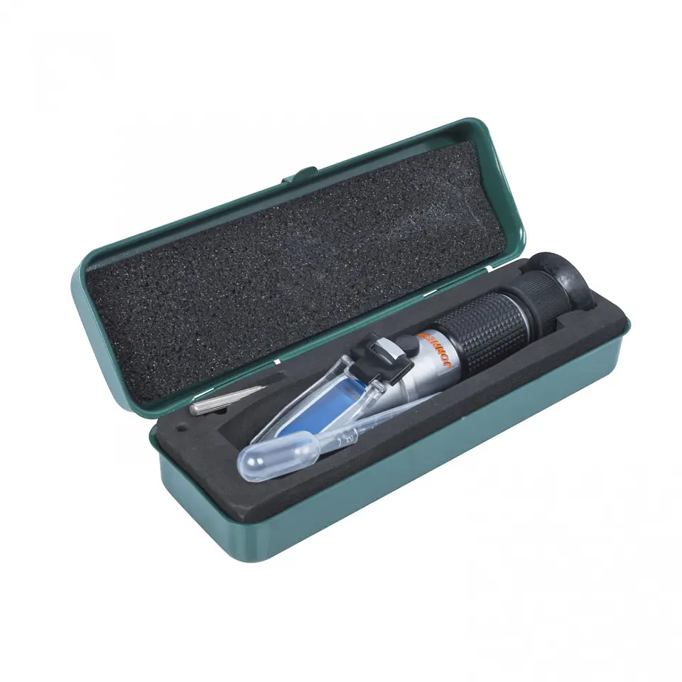 Refractómetro portátil Jonnesway AE300154 para refrigerante y batería 1