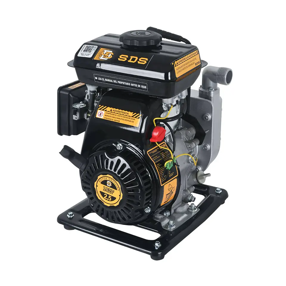 Motobomba bencinera SDS Power SGP10L – 1 pulgada, 2,5 HP 1