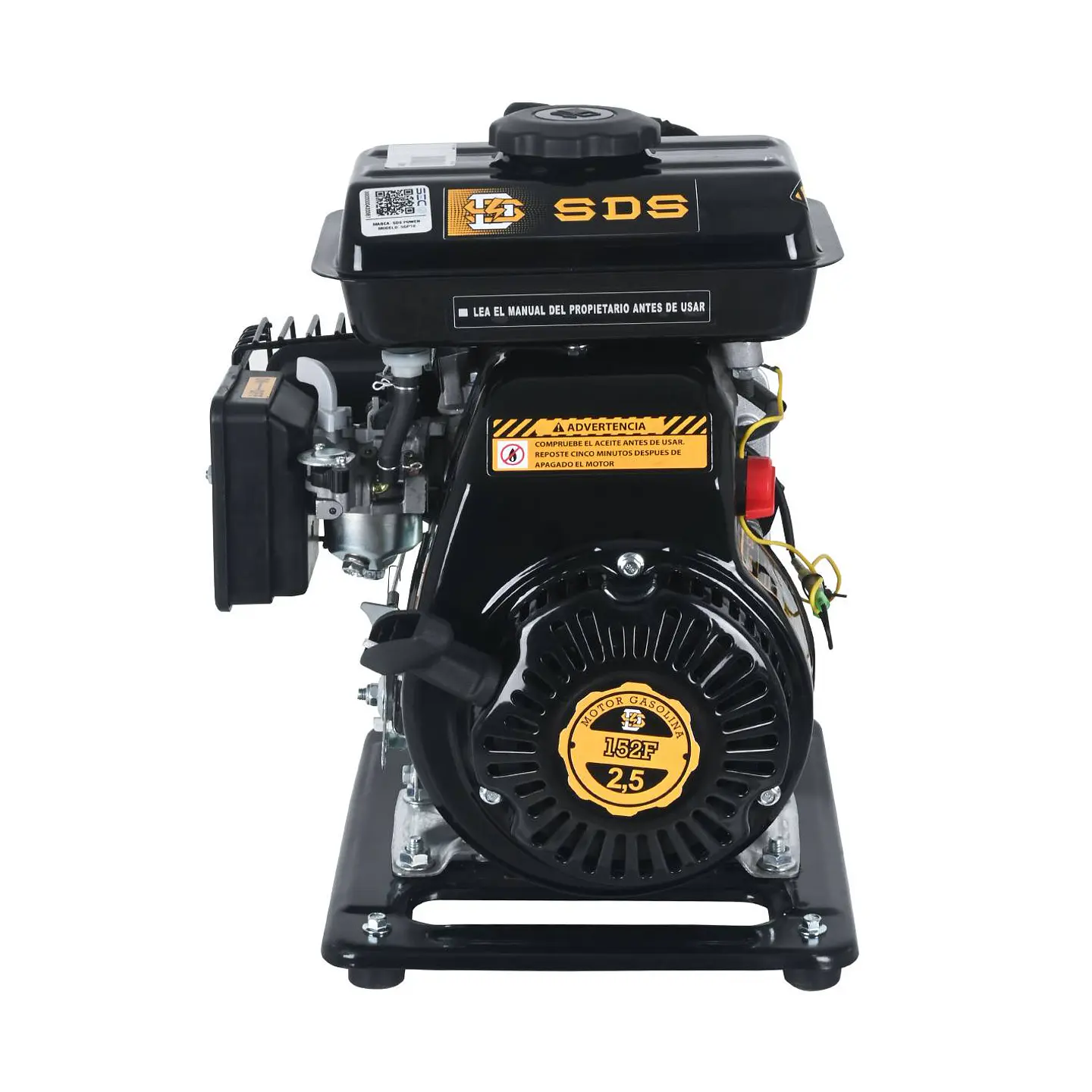 Motobomba bencinera SDS Power SGP10L – 1 pulgada, 2,5 HP 2