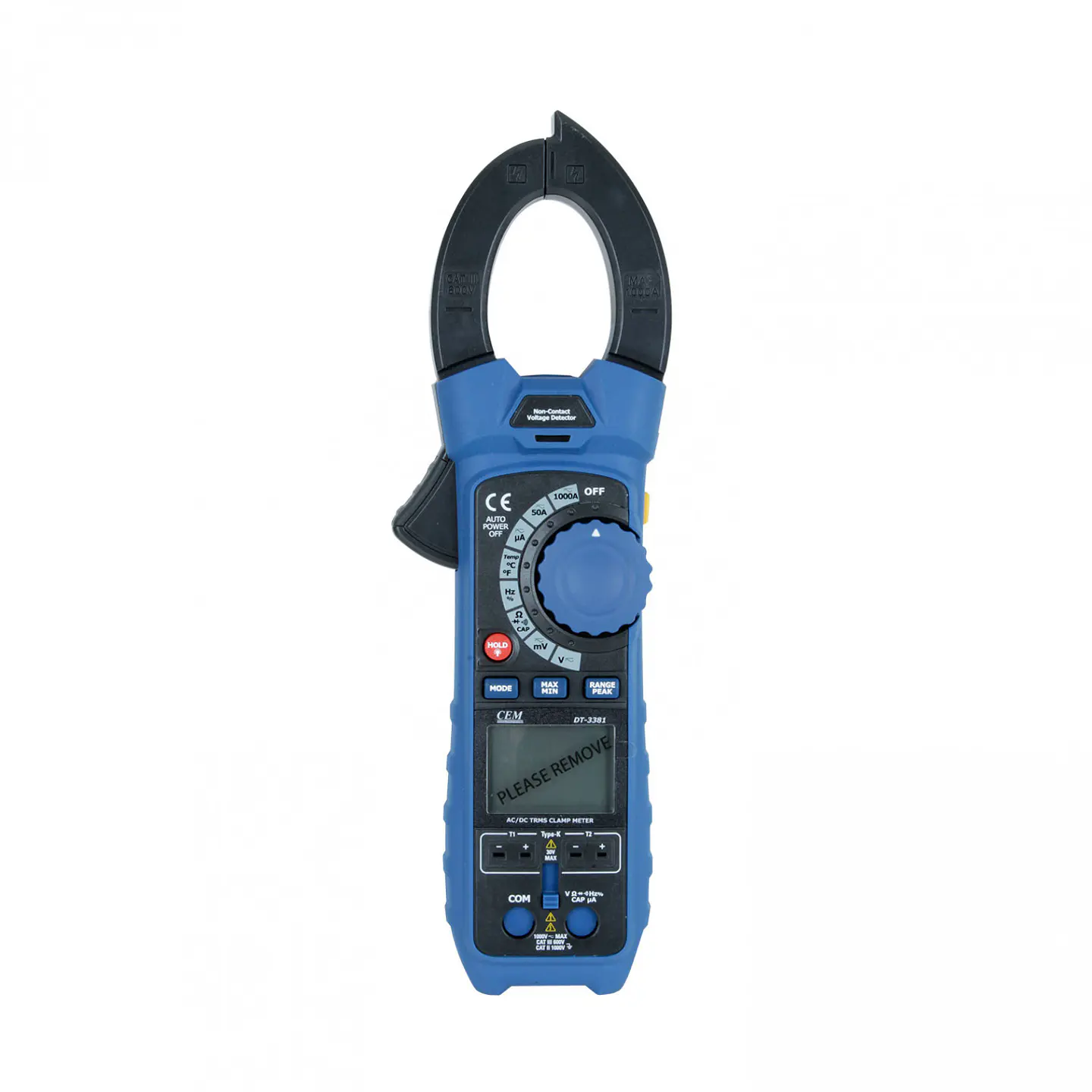 Pinza amperimétrica digital CEM DT-3381 – 1.000 A 4