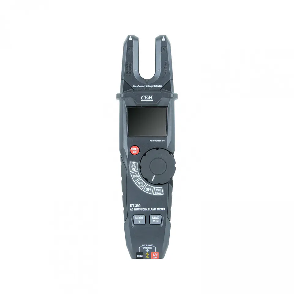 Pinza amperimétrica digital CEM DT-390 – 200 A 1