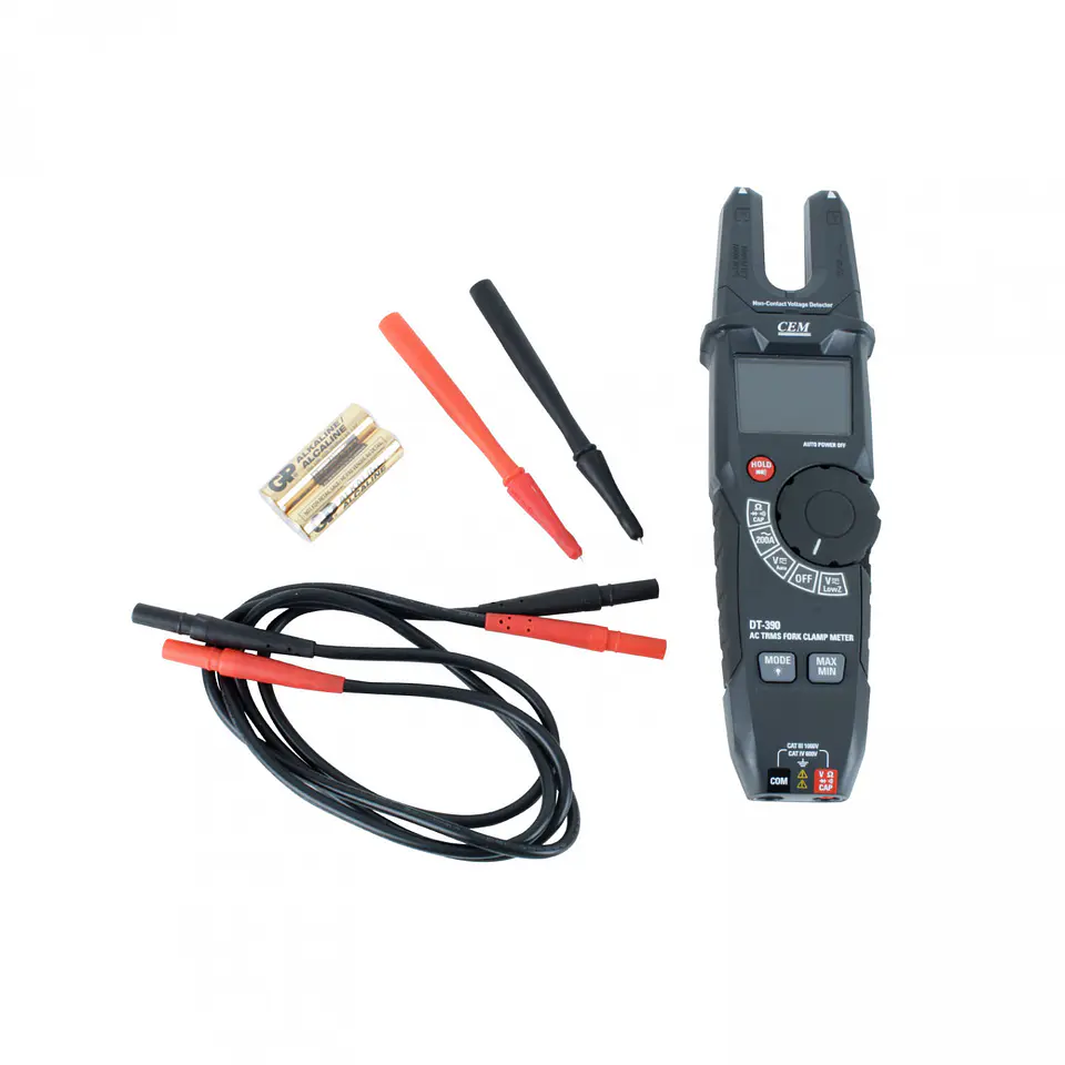 Pinza amperimétrica digital CEM DT-390 – 200 A 3