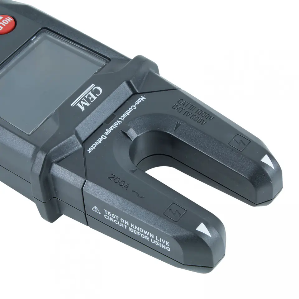 Pinza amperimétrica digital CEM DT-390 – 200 A 5
