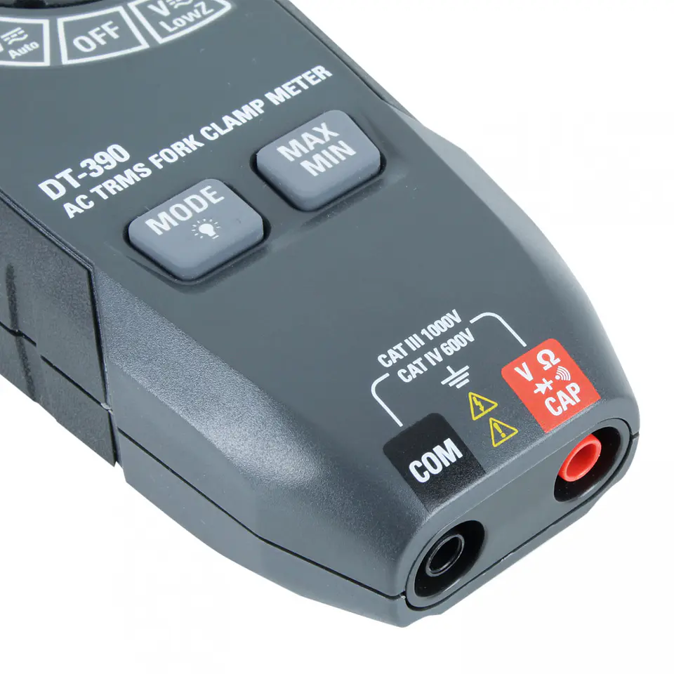 Pinza amperimétrica digital CEM DT-390 – 200 A 6