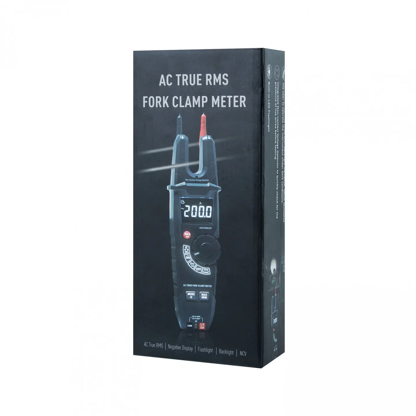 Pinza amperimétrica digital CEM DT-390 – 200 A 9