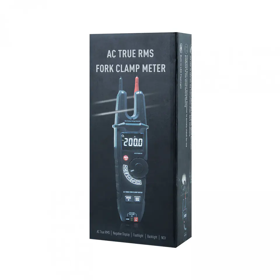 Pinza amperimétrica digital CEM DT-390 – 200 A 9