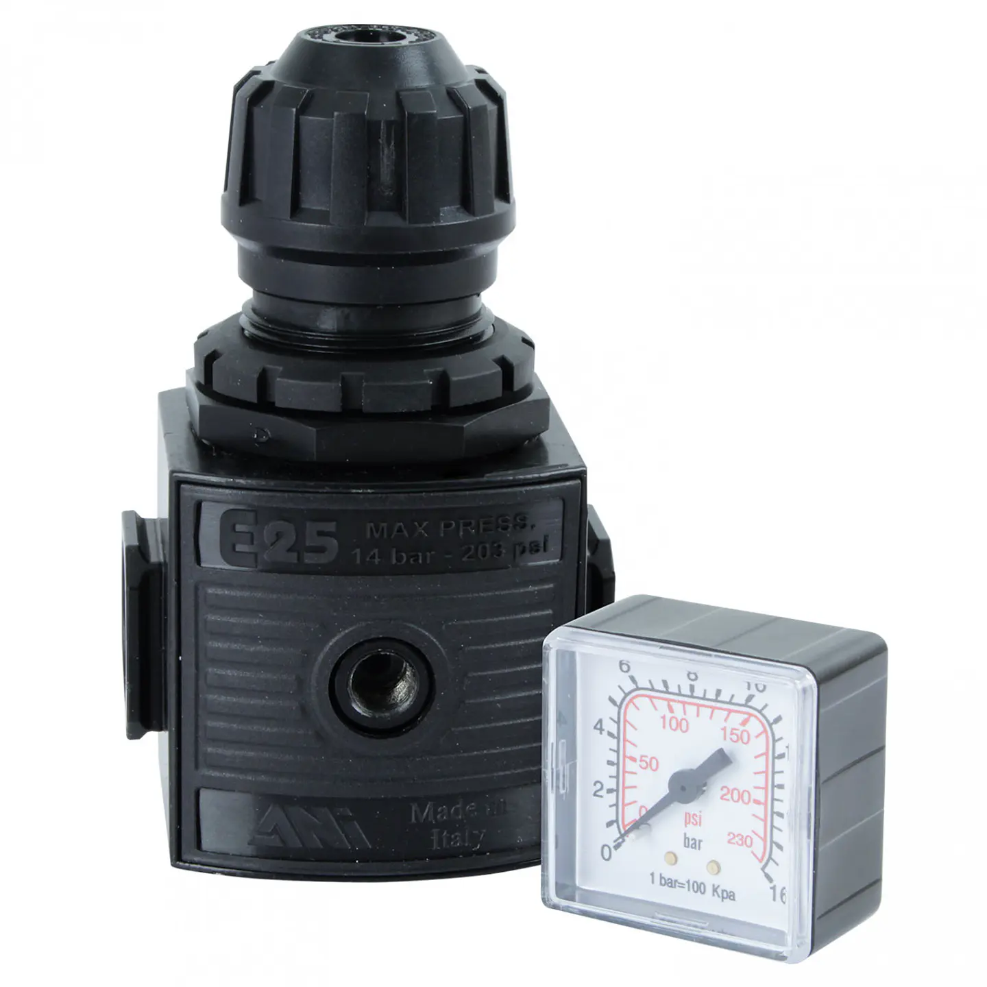 Regulador de presión ANI AH117002 – 1/2 pulgada, 0–16 bar 3