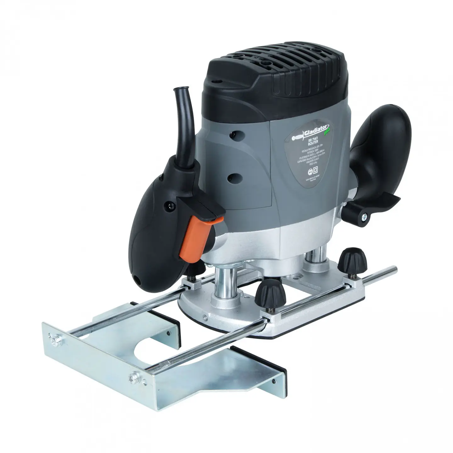 Rebajador tupí Gladiator RR 714/1 – 1.200 W, 1/4 pulgada 5