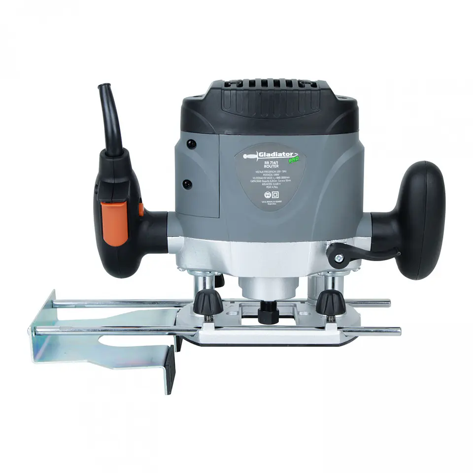 Rebajador tupí Gladiator RR 714/1 – 1.200 W, 1/4 pulgada 6