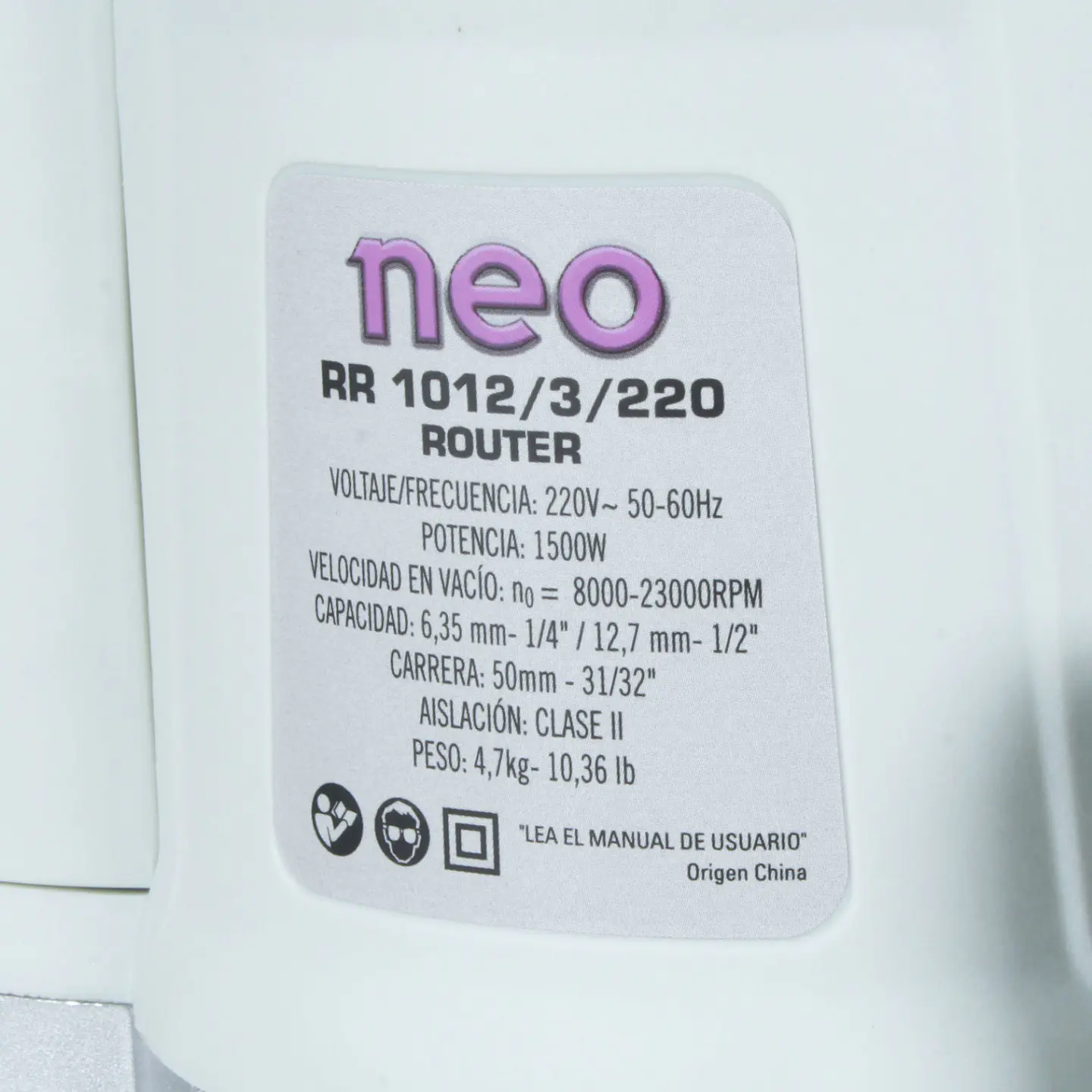 Rebajador tupí NEO RR 1012/3 – 1.500 W 14