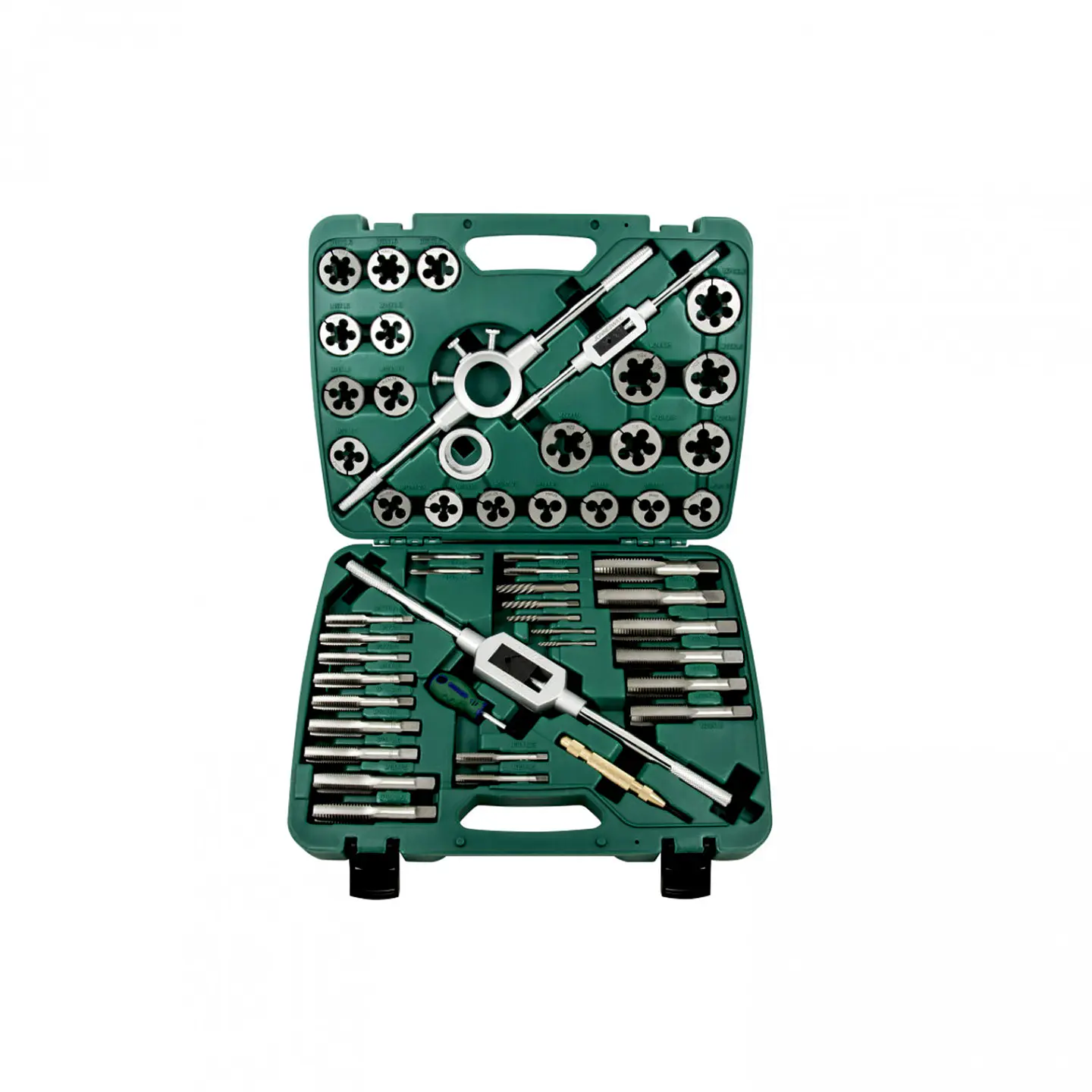 Kit de machos y terrajas métricas Jonnesway AG010227 – 53 piezas 1