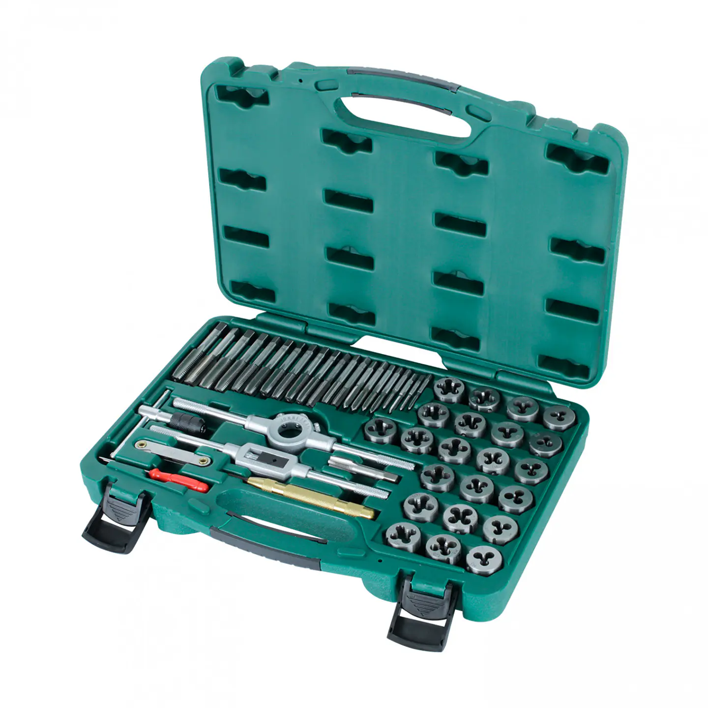 Kit de machos y terrajas métricas Jonnesway AG010229 – 50 piezas 1