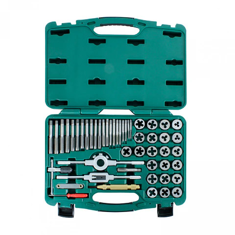 Kit de machos y terrajas métricas Jonnesway AG010229 – 50 piezas