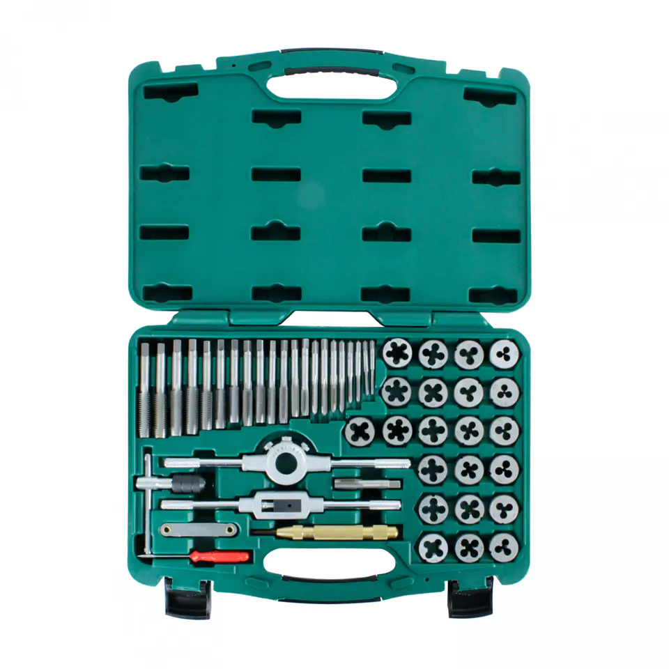 Kit de machos y terrajas métricas Jonnesway AG010229 – 50 piezas 2