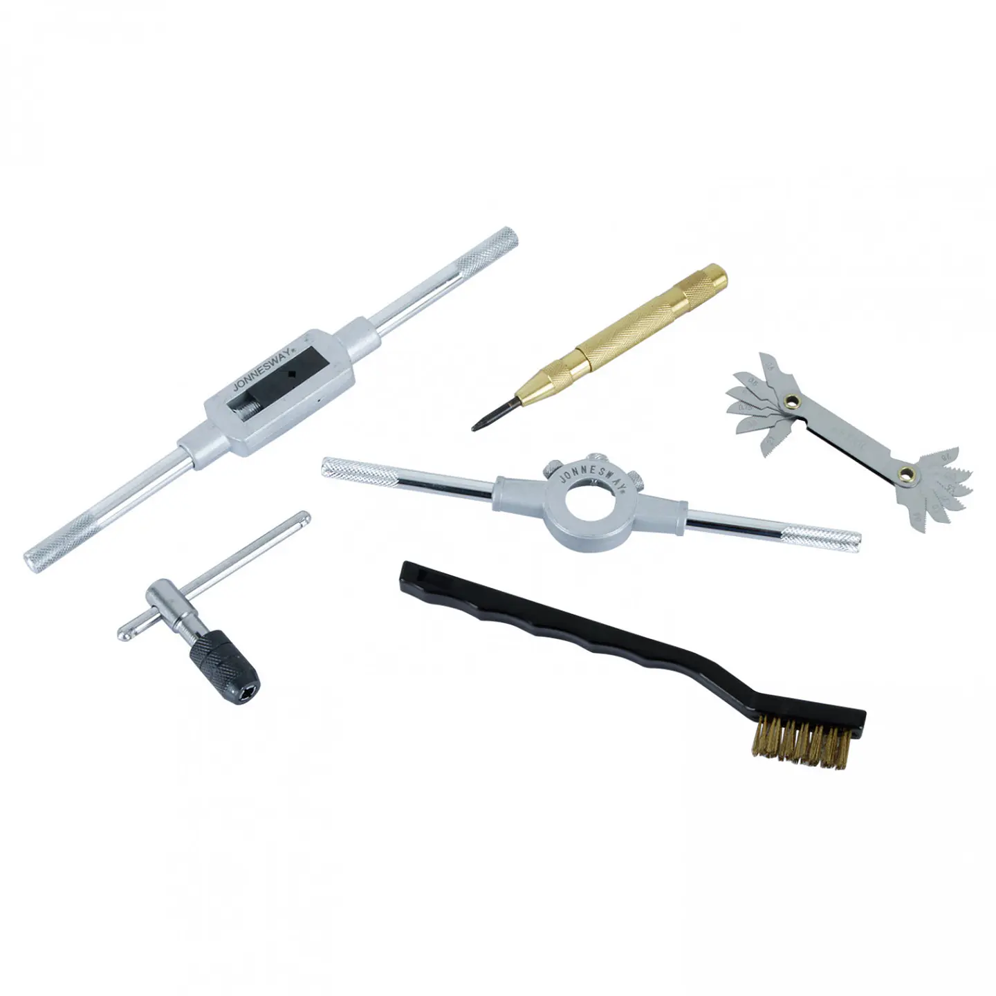 Kit de machos y terrajas Jonnesway AG10001SP – 40 piezas 2