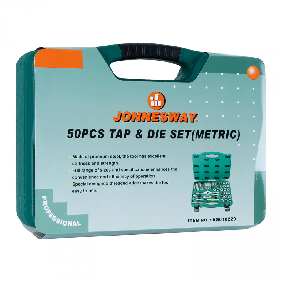 Kit de machos y terrajas métricas Jonnesway AG010229 – 50 piezas 11