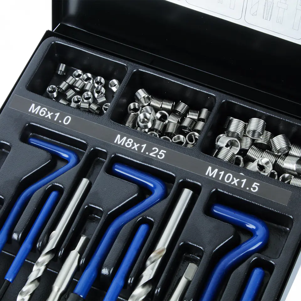 Kit de insertos reparadores de hilos Jonnesway AI060031 – 87 piezas 5