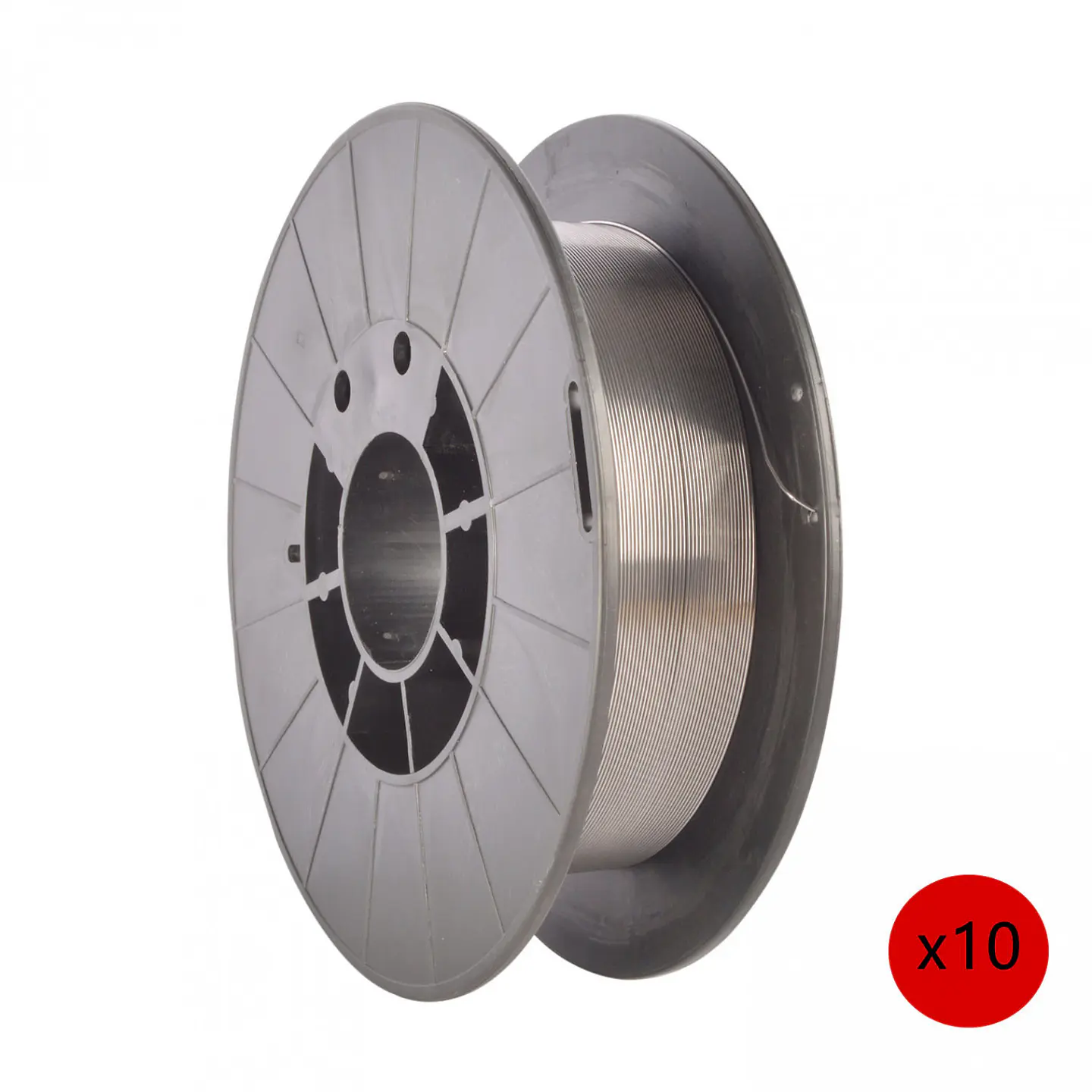 Pack de 10 rollos de alambre sin gas SDS Power E-71T – 0,9 mm, 2,27 kg 1