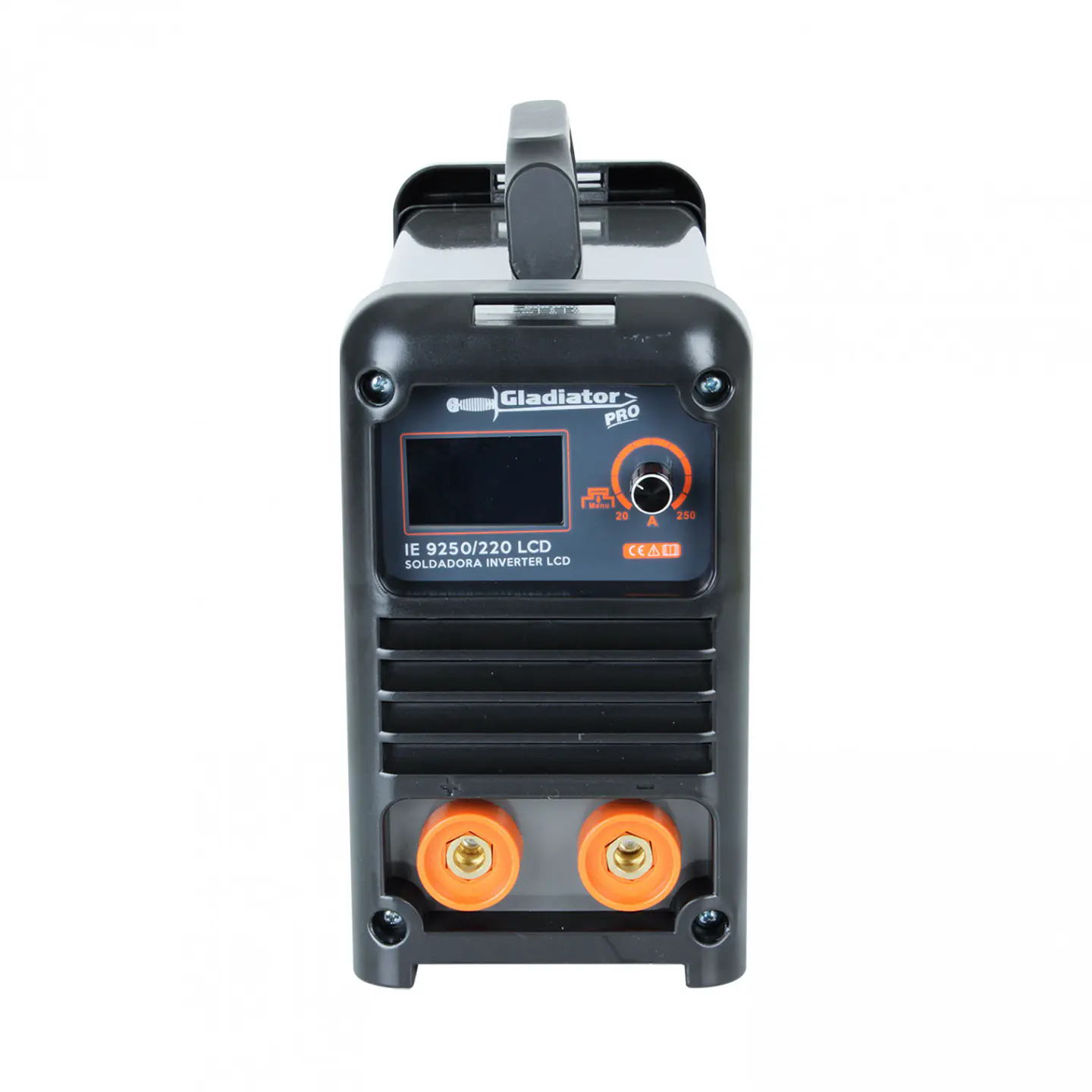 Soldadora inverter arco manual Gladiator IE 9250/220 LCD – 250 A 5