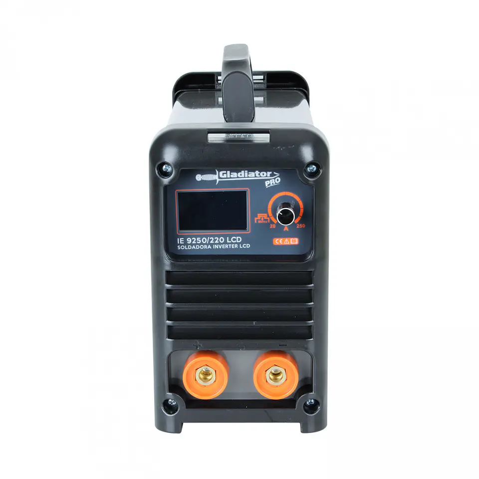 Soldadora inverter arco manual Gladiator IE 9250/220 LCD – 250 A 5