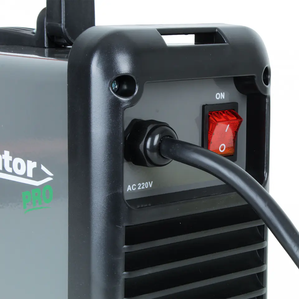 Soldadora inverter arco manual Gladiator IE 9250/220 LCD – 250 A 7