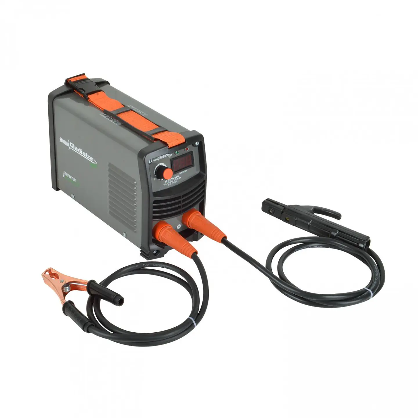 Kit soldadora inverter Gladiator IE 7200/220 KM – 200 A con máscara 1