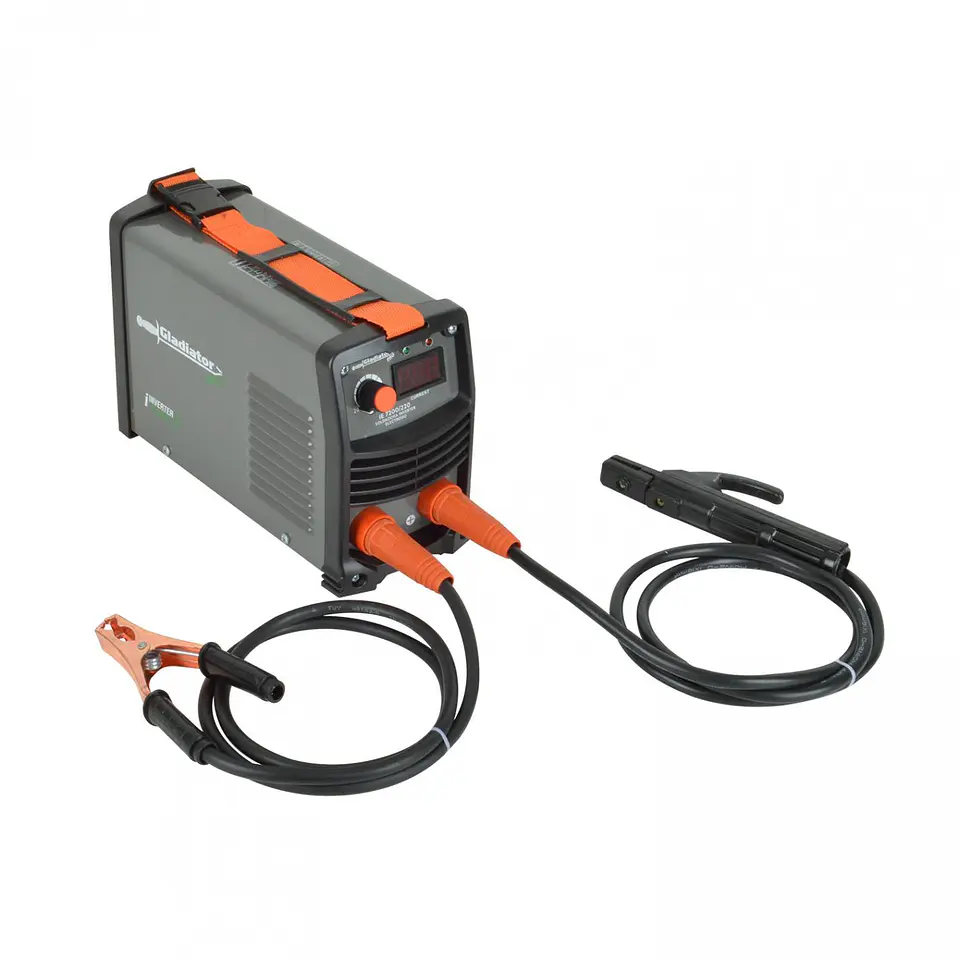 Kit soldadora inverter Gladiator IE 7200/220 KM – 200 A con máscara 1