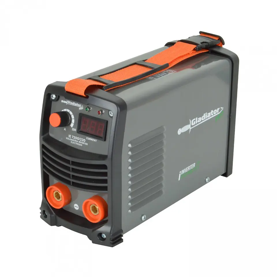 Kit soldadora inverter Gladiator IE 7200/220 KM – 200 A con máscara 3