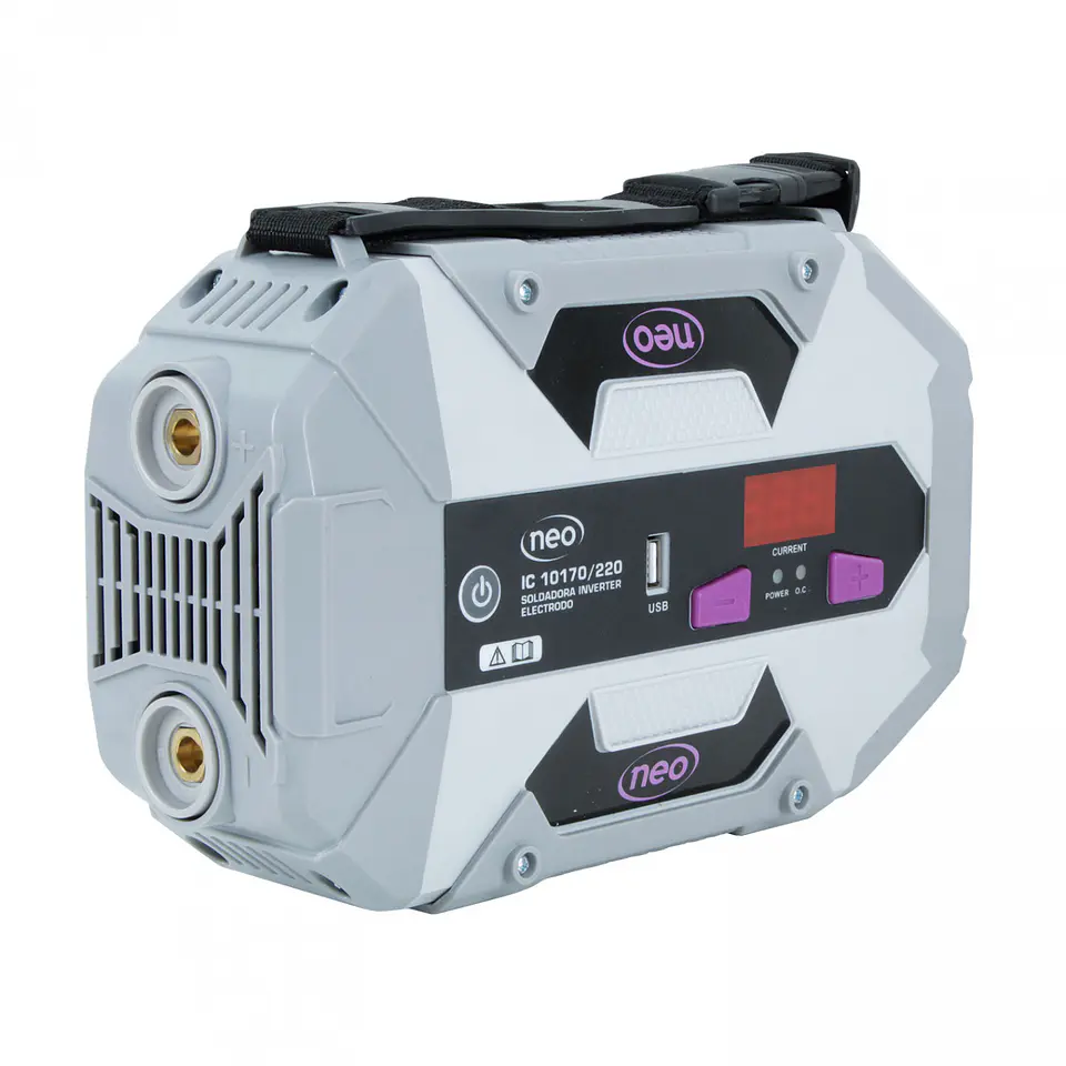 Soldadora inverter arco manual Neo IC 10170/220 – 170 A 4