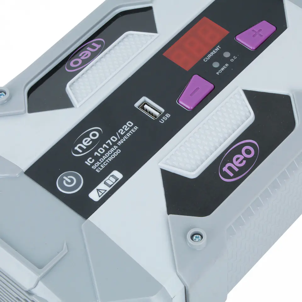 Soldadora inverter arco manual Neo IC 10170/220 – 170 A 7