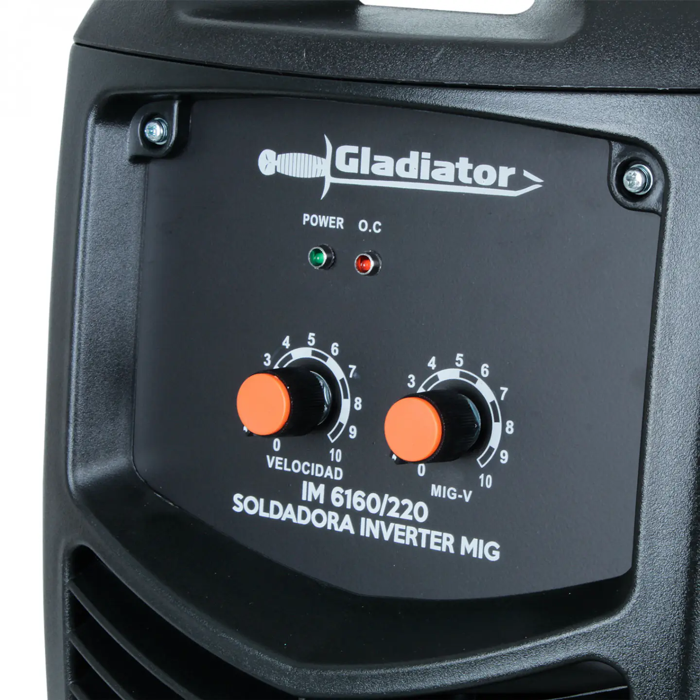 Soldadora inverter MIG Gladiator IM6160/220 – 160 A 9