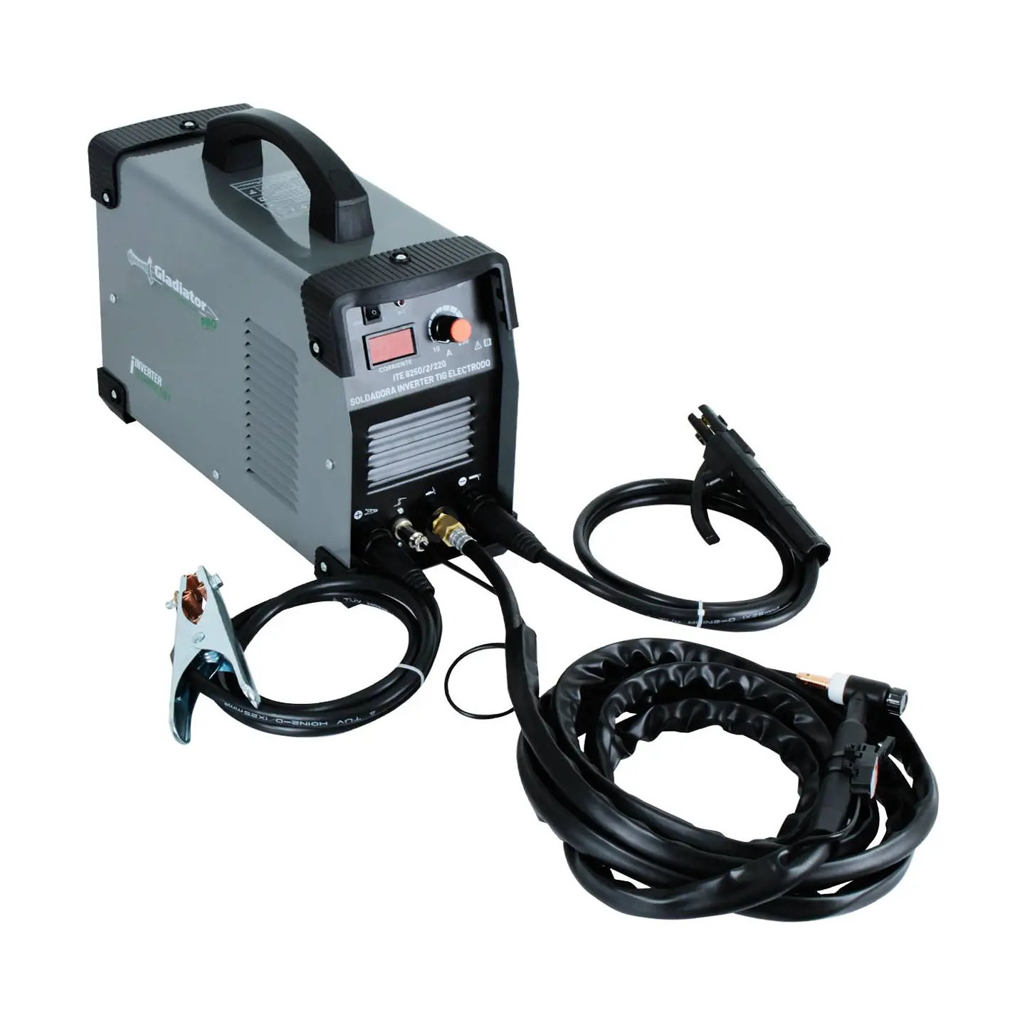 Soldadora inverter TIG electrodo Gladiator ITE 8250/2/220 – 250 A 1