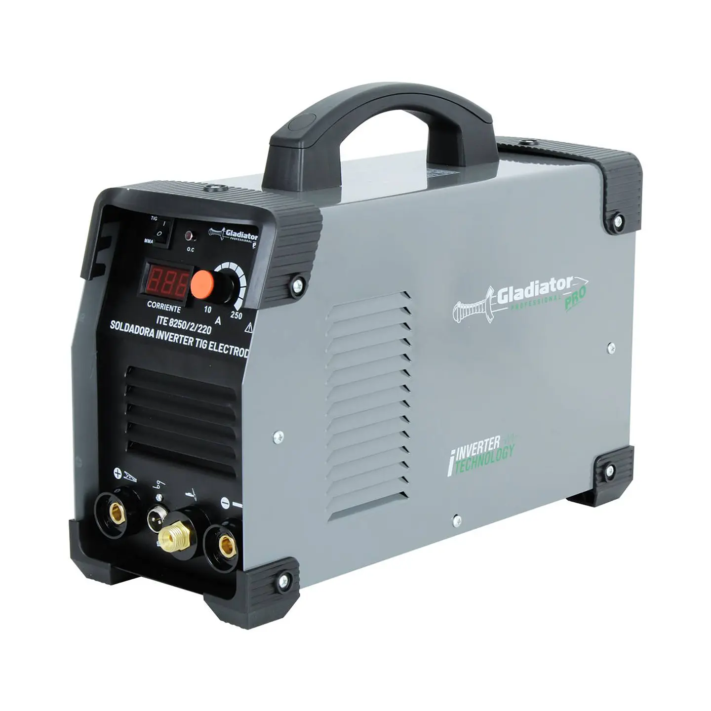 Soldadora inverter TIG electrodo Gladiator ITE 8250/2/220 – 250 A 4