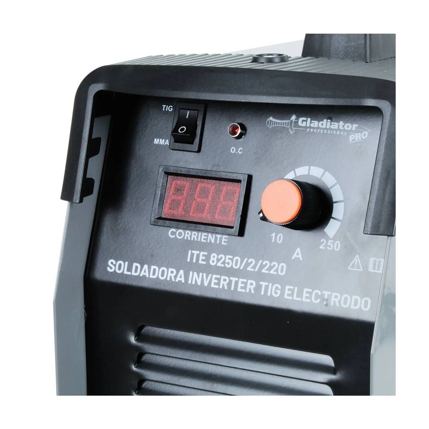 Soldadora inverter TIG electrodo Gladiator ITE 8250/2/220 – 250 A 7