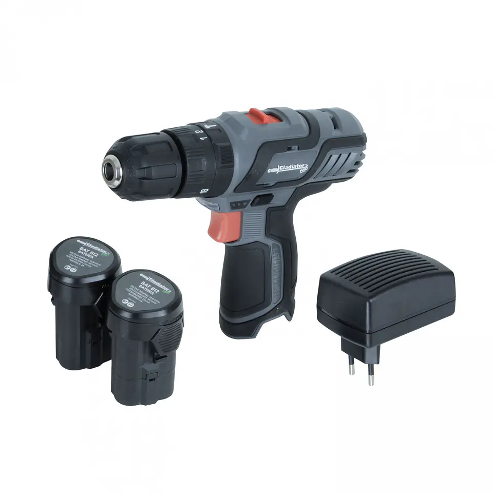 Kit taladro inalámbrico Gladiator TP 810/12 K2 – 12 V, 10 mm, 2 baterías 4