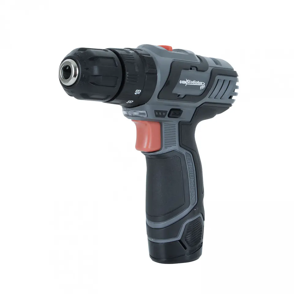 Kit taladro inalámbrico Gladiator TP 810/12 K2 – 12 V, 10 mm, 2 baterías 5