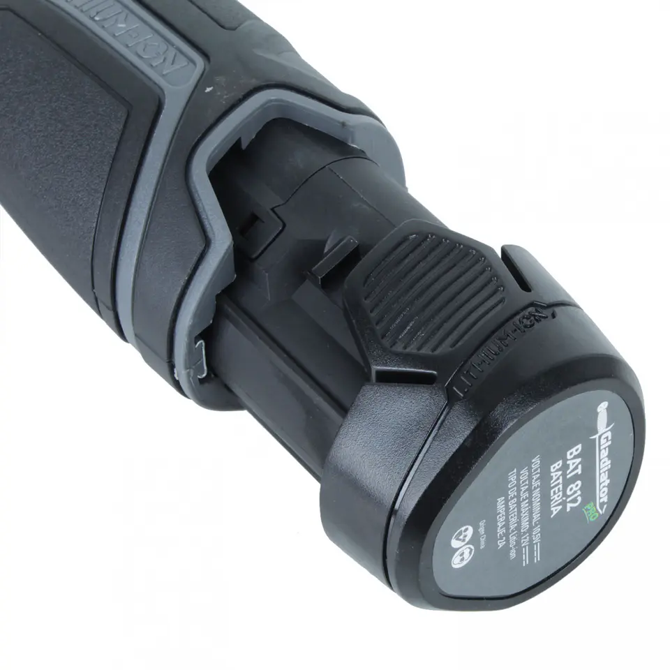 Kit taladro inalámbrico Gladiator TP 810/12 K2 – 12 V, 10 mm, 2 baterías 14