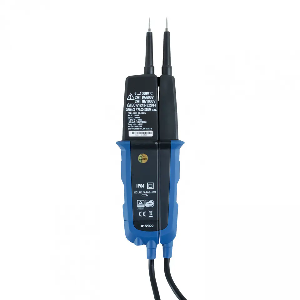 Probador eléctrico CEM Instruments DT-9332 – 6 a 1.000 V CA/CC 3