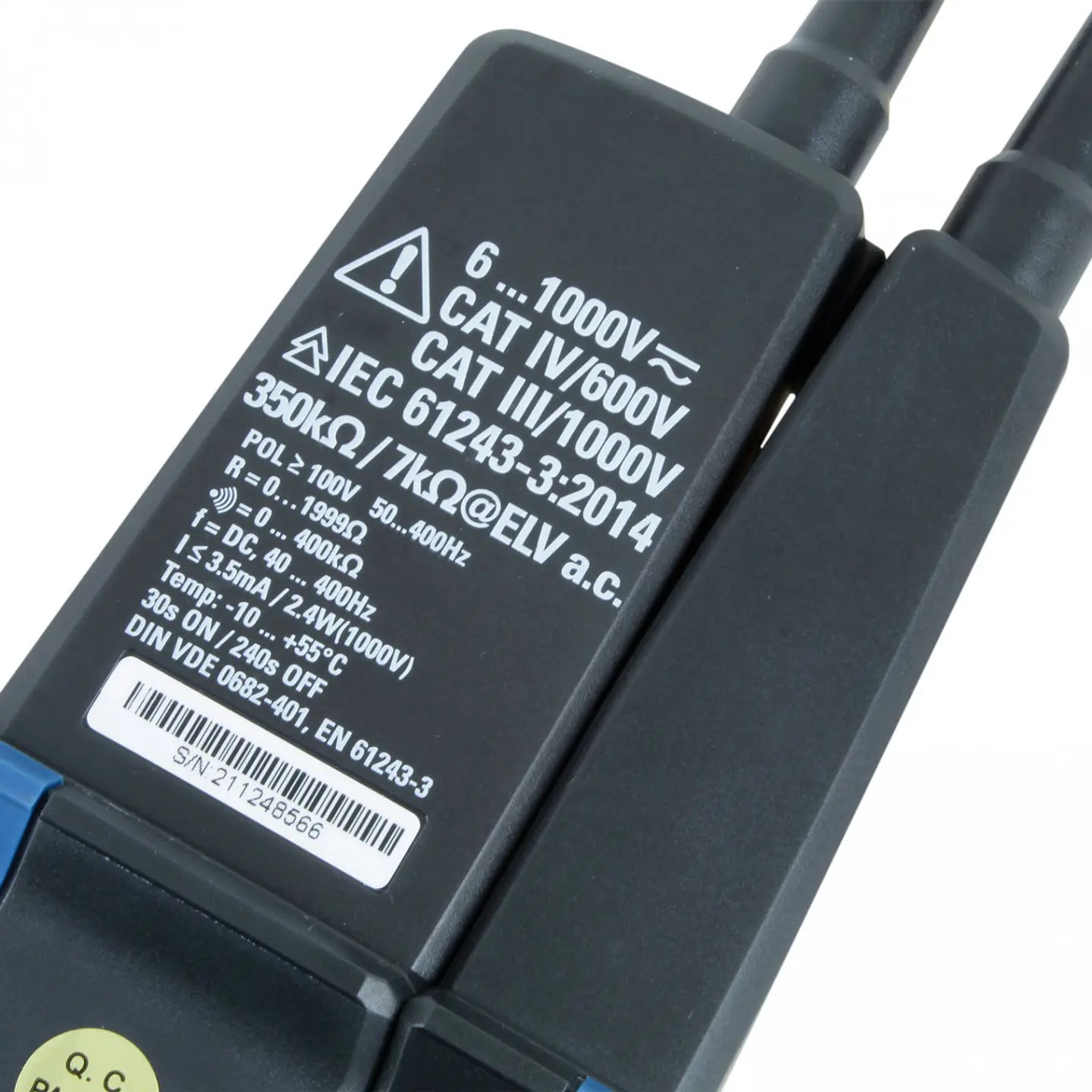 Probador eléctrico CEM Instruments DT-9332 – 6 a 1.000 V CA/CC 8