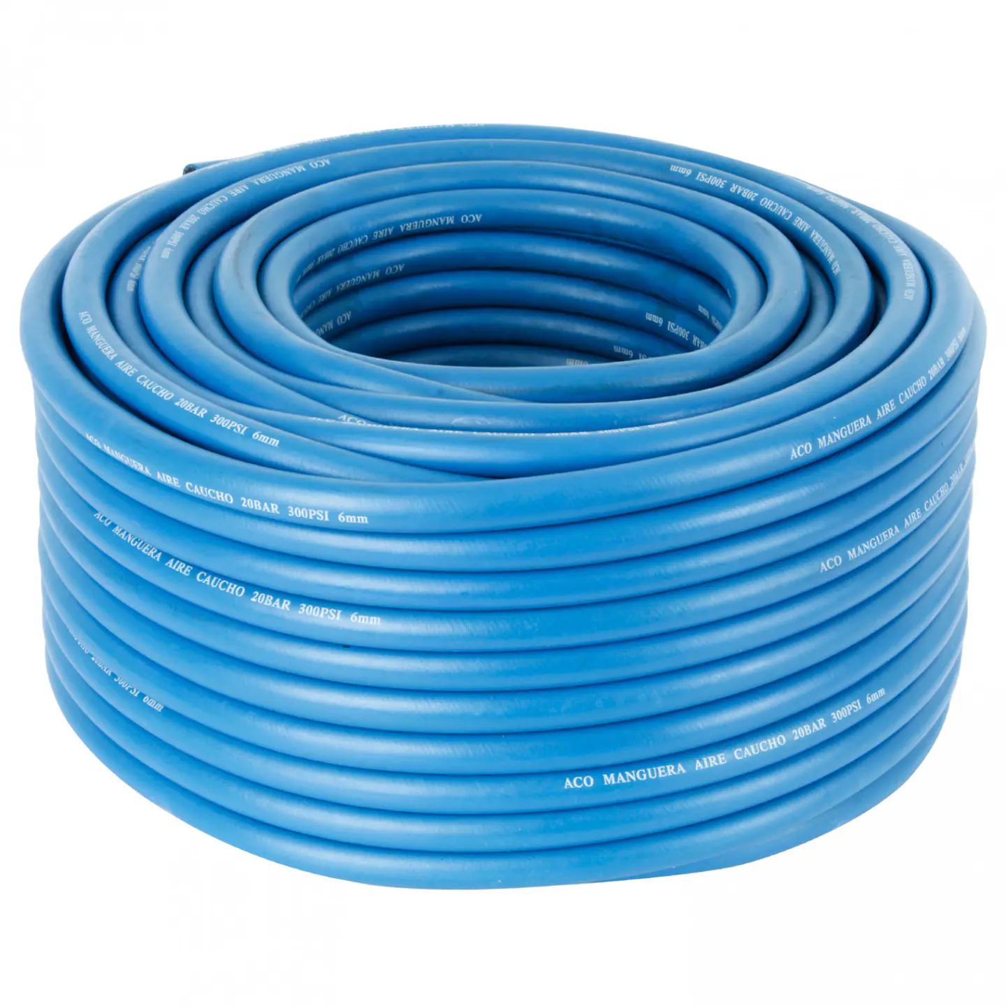 Rollo de manguera para aire ACO M1/4 – 1/4 pulgada, 50 m 1
