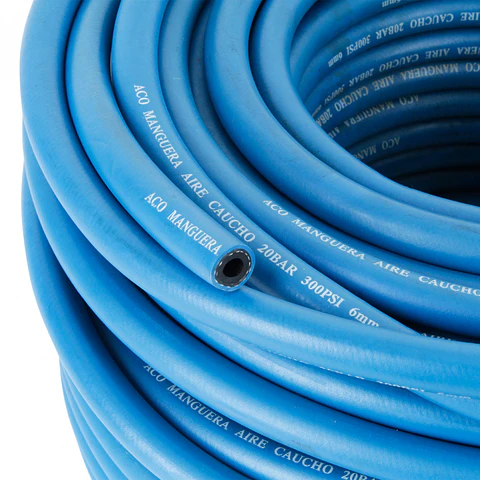 Rollo de manguera para aire ACO M1/4 – 1/4 pulgada, 50 m