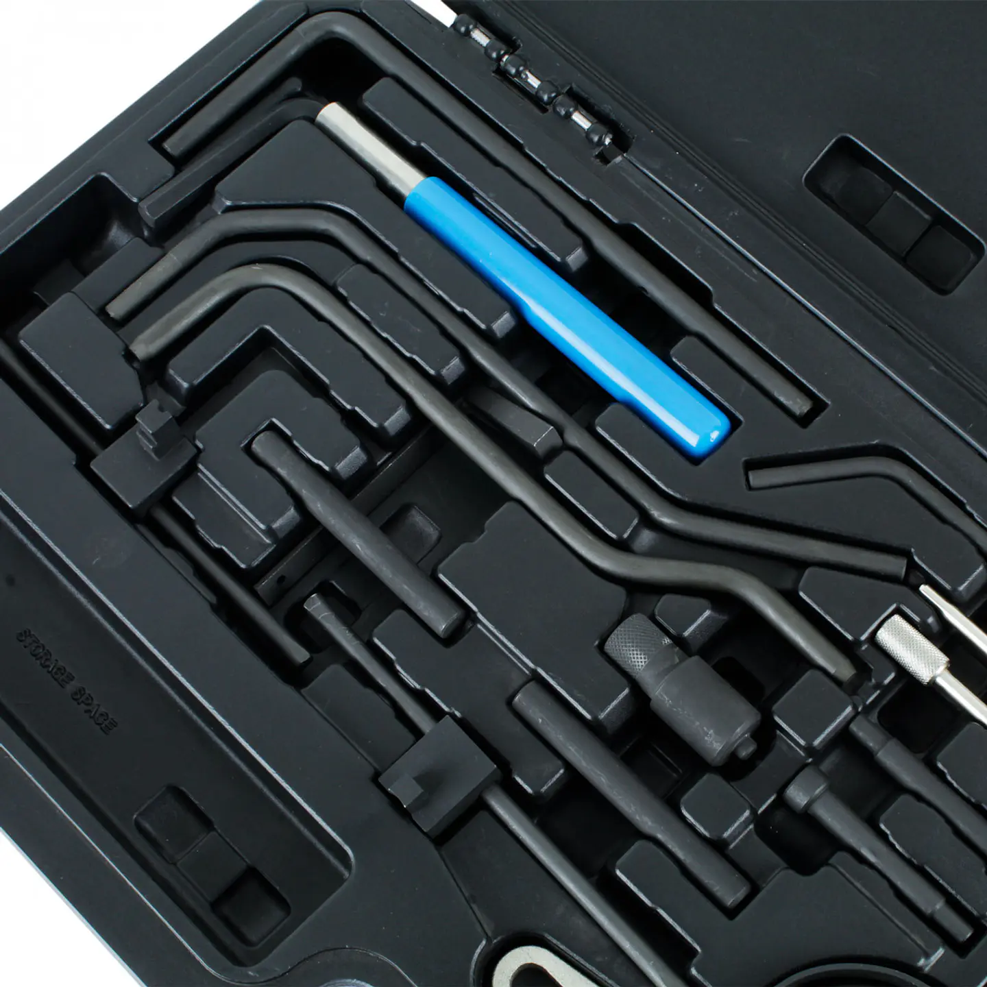Kit trabador de árbol de levas Citroën y Peugeot Jonnesway AL010041 – 34 piezas 4