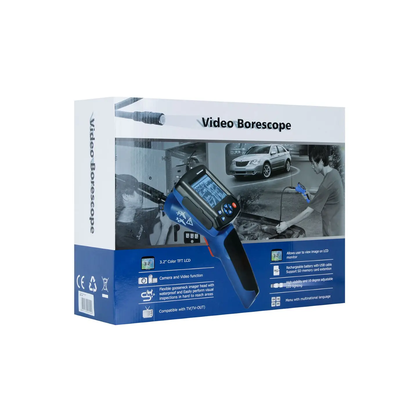 Videoscopio CEM BS-150 – pantalla de 3,2 pulgadas 7