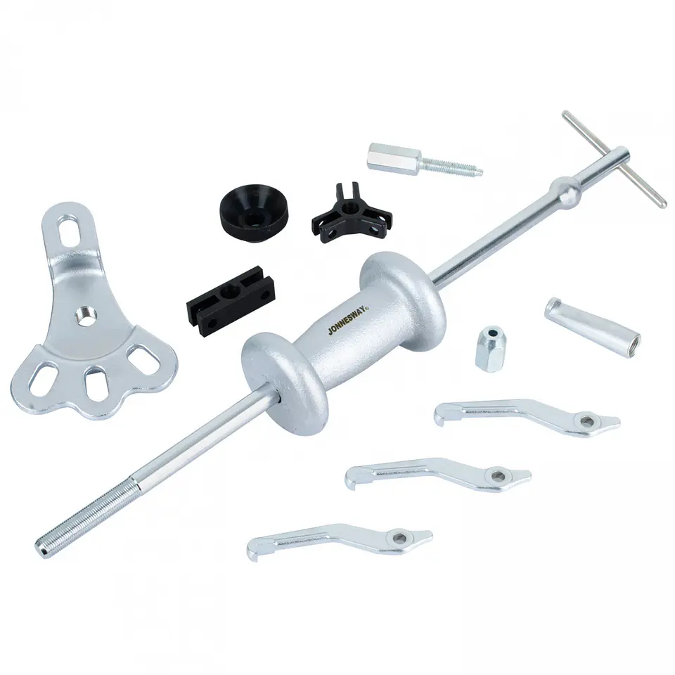 Martillo extractor deslizante Jonnesway AE310010 con accesorios 2