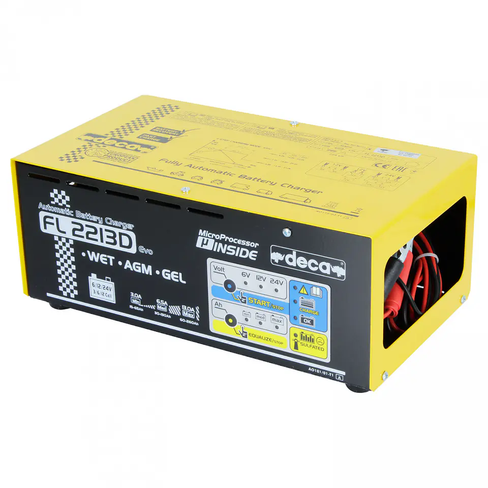 Cargador de baterías Deca FL2213 – 319800 4