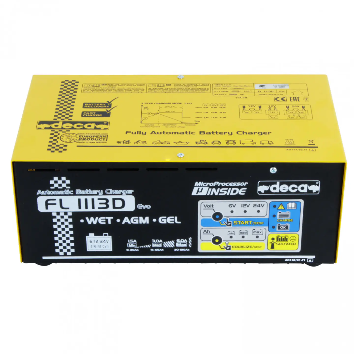 Cargador de baterías Deca FL1113D – 319600 3
